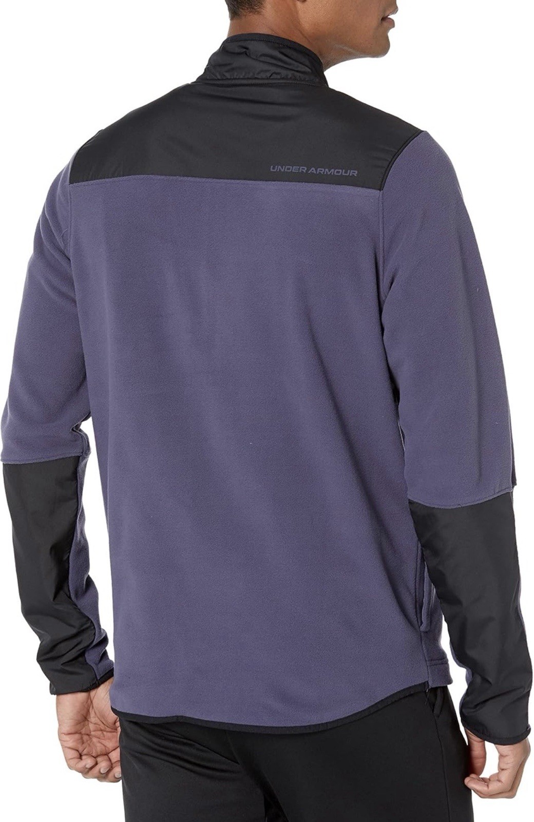Under Armour ColdGear Infrared 1/2 Zip Pullover Purple Black Microfleece S gallery