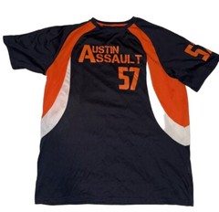 Boombah Austin Assault #57 Large Multicolor Short Sleeve Jersey