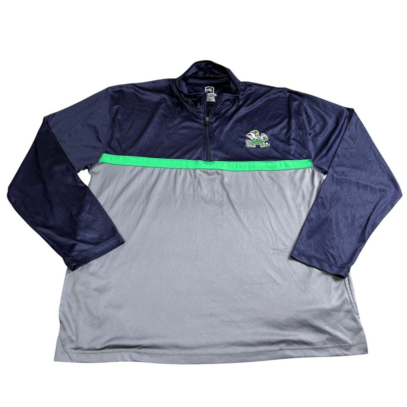 Notre Dame Pullover & Polo Shirt Bundle Mens XL Navy Green Fighting Irish NCAA gallery