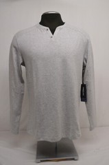 NEW Kenneth Cole Men’s Techni-Cole Lightweight 2 Button Shirt MED Gray