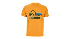 Marmot Coastal Men’s Short Sleeve T-Shirt, True Aztec Gold, Pond Green 42430