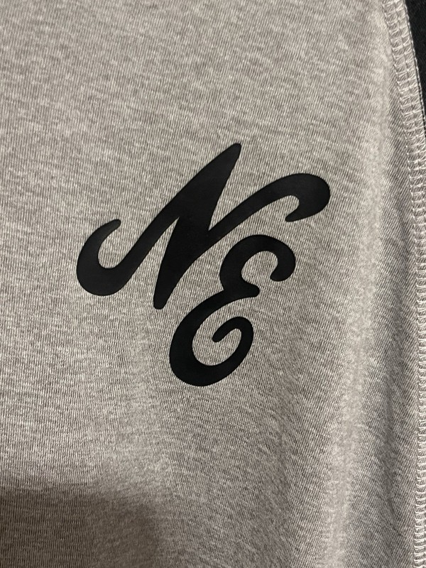 New Era Cap Brand 1/4 Zip Pullover Top - Gray/Black - Mens XL - NWT gallery