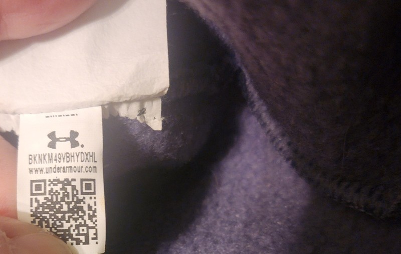Under Armour Sherpa Sweater Fleece T-Snap Golf Purple Men's Medium Sport Leisure gallery