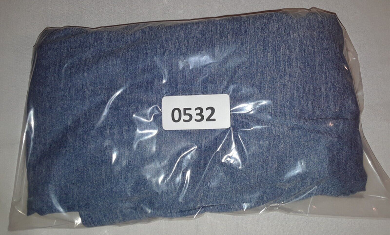 Saddlebred Men's Large 1/4 Zip Long Sleeve Pullover Blue gallery