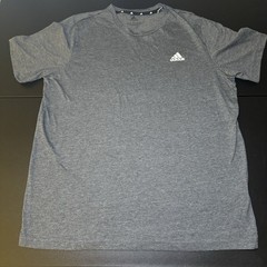 Adidas Men’s Gray Aeroready PrimeGreen T-Shirt Size Large Gray Preowned Active