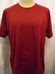 Easton Burgundy Performance T Shirt – Men’s Large Tall – NICE SHAPE
