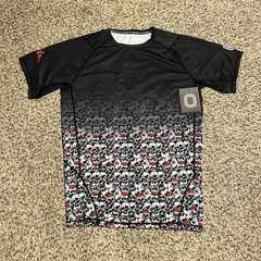 Overtime Elite T Shirt City Reapers Compression Mens XL Basketball Skulls