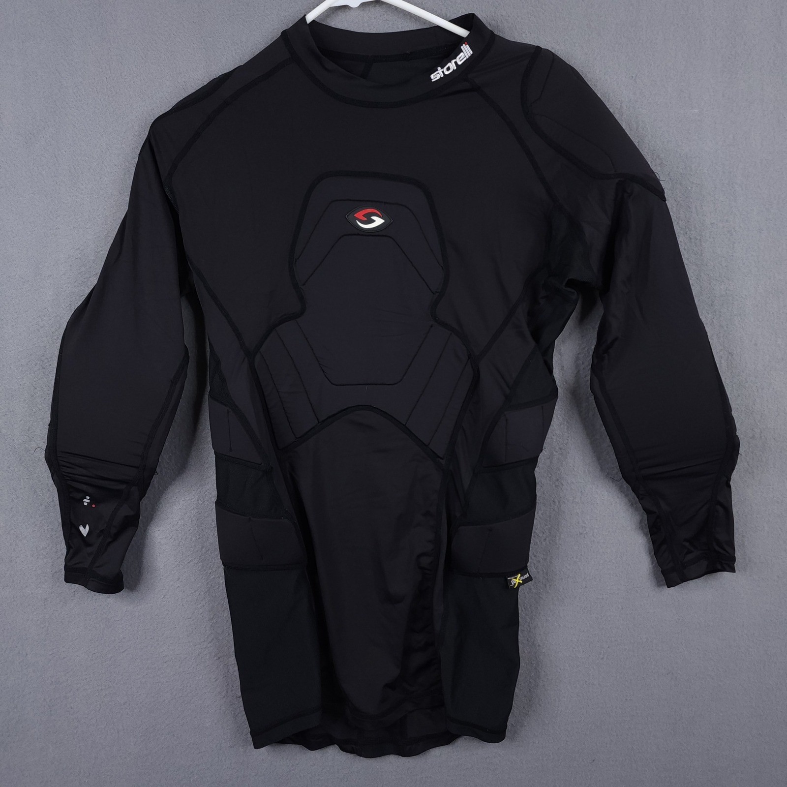 Storelli BodyShield Goalkeeper Padded Undershirt Mens Medium Black Soccer Impact gallery