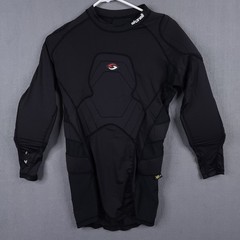 Storelli BodyShield Goalkeeper Padded Undershirt Mens Medium Black Soccer Impact
