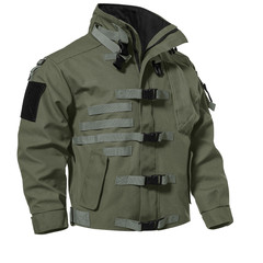 Waterproof Tactical Soft Shell Mens Jacket Coat Military Army Jacket Windbreaker