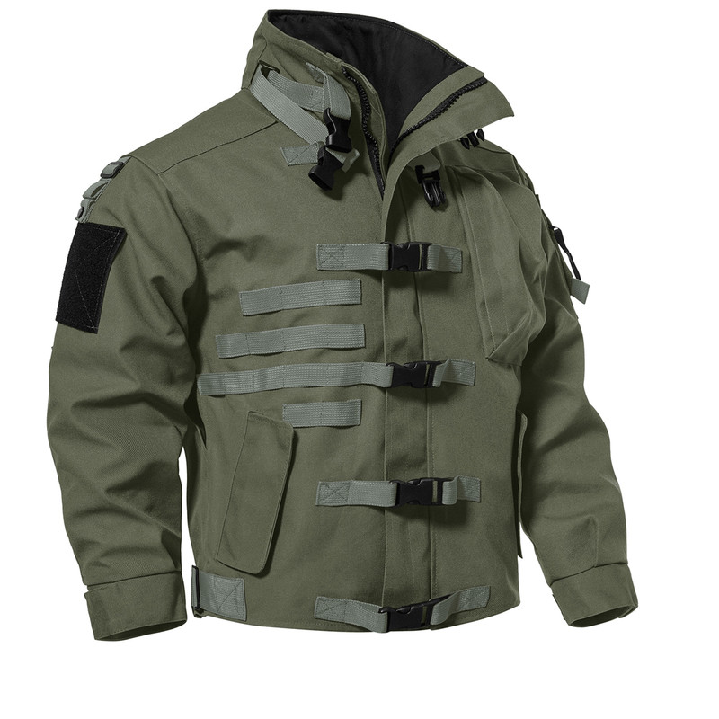 Waterproof Tactical Soft Shell Mens Jacket Coat Military Army Jacket Windbreaker gallery