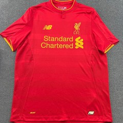Liverpool 2016 2017 Home Football Jersey Mens Medium New Balance Shirt Camiseta