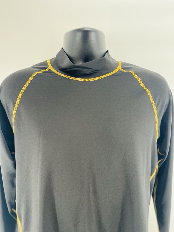 Bushmaster Top Mens L Black Long Sleeve Pullover Outdoor Hunting Cold Base Layer gallery
