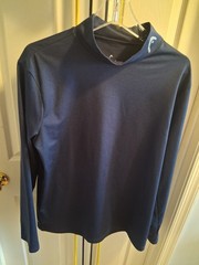 Head Performance Pullover Navy Blue Mock Turtleneck – Men’s XL