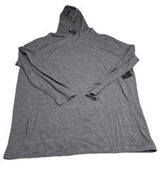 01.ALGO Patrick Performance Hoodie Pullover Mens 3XL Black Striped