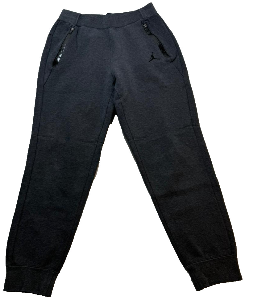 Nike Jordan Mens Sweatpants Sweatpants Gray Jumpman Athleisure Size M gallery