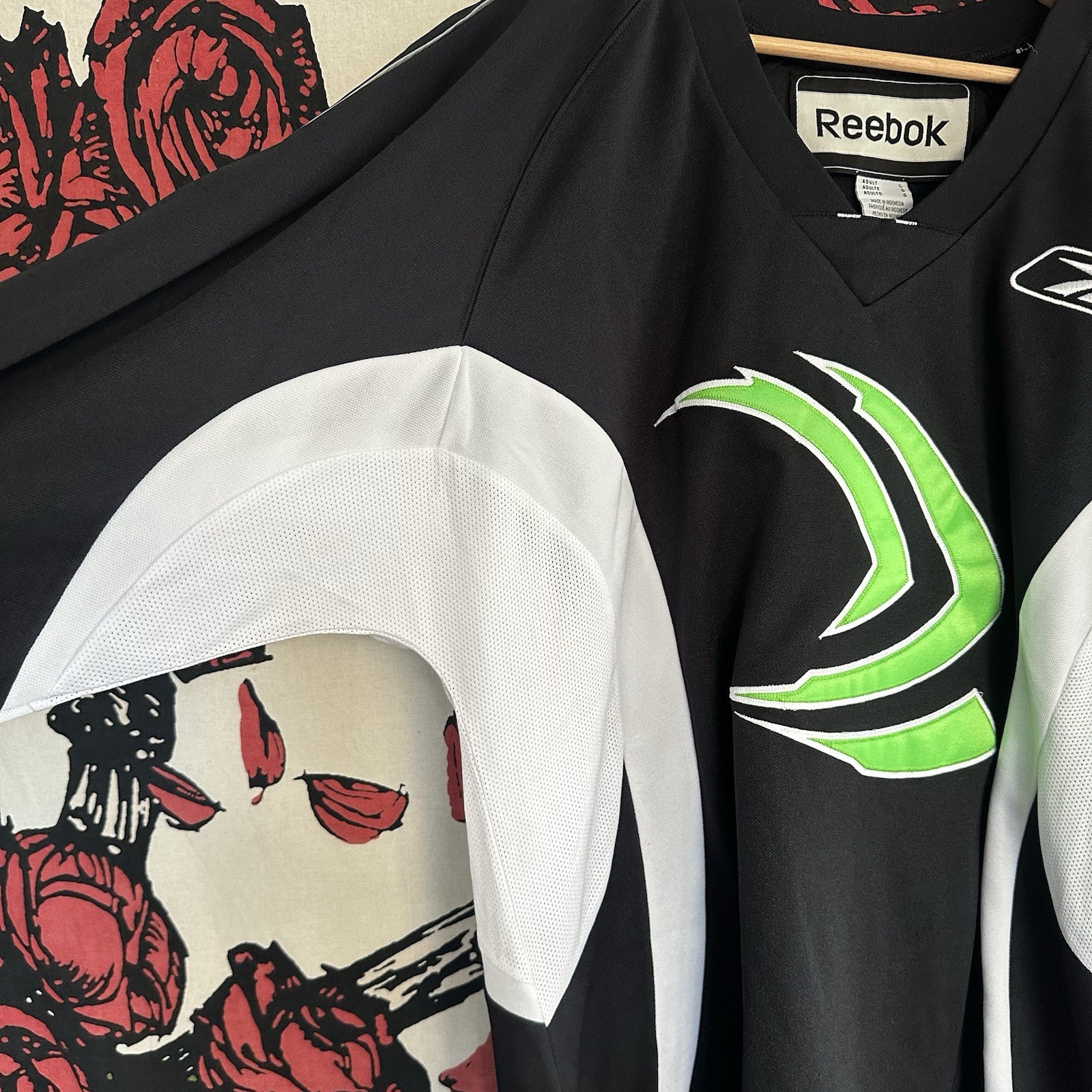 2010 Reebok Nvidia Logo PC Esports Hockey Jersey Video Game Gamer Gaming Tech L gallery