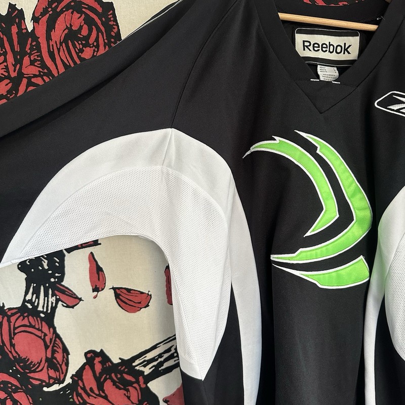 2010 Reebok Nvidia Logo PC Esports Hockey Jersey Video Game Gamer Gaming Tech L gallery