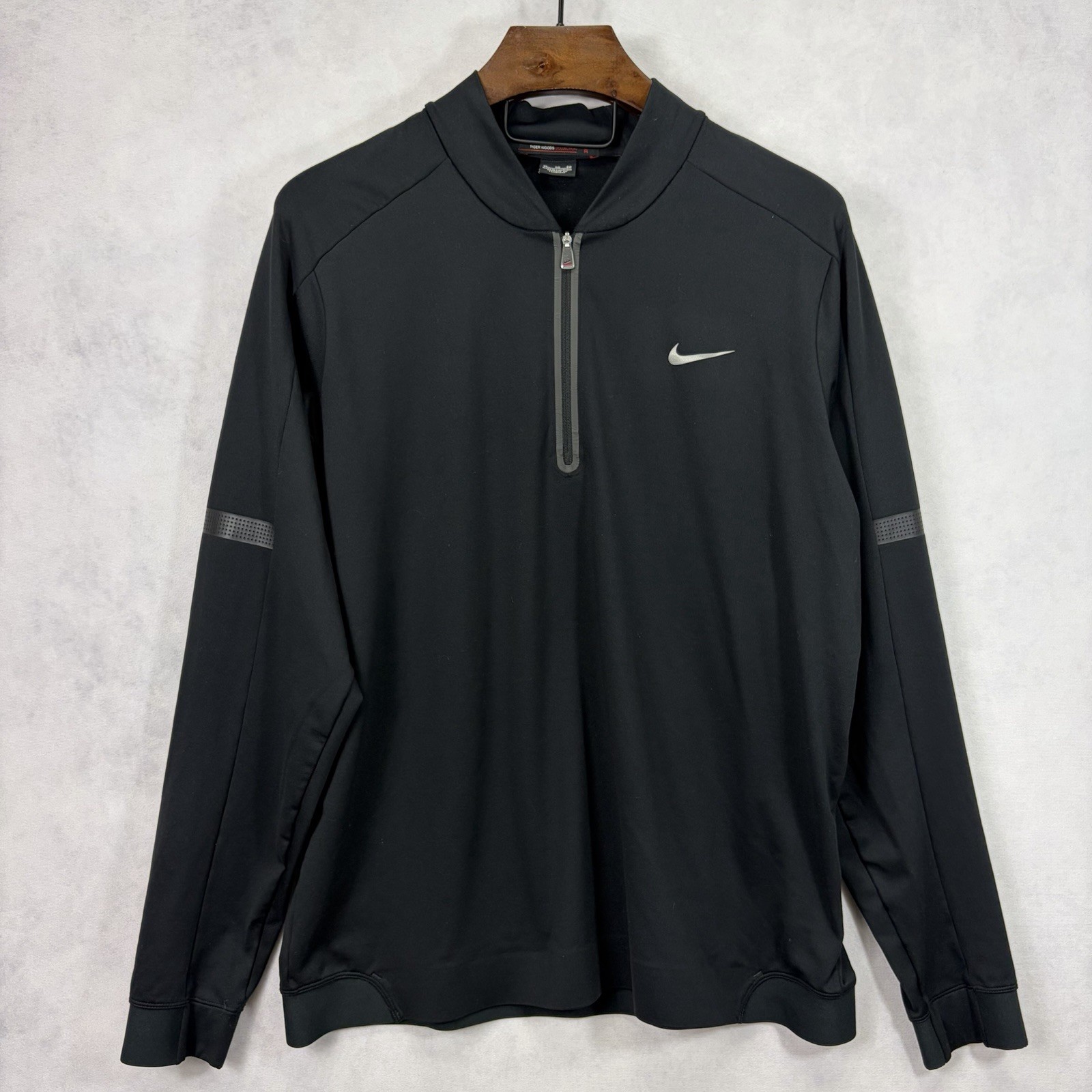 Tiger Woods Collection 1/4 Zip Pullover Mens Extra Large XL Golf Dri Fit Active gallery