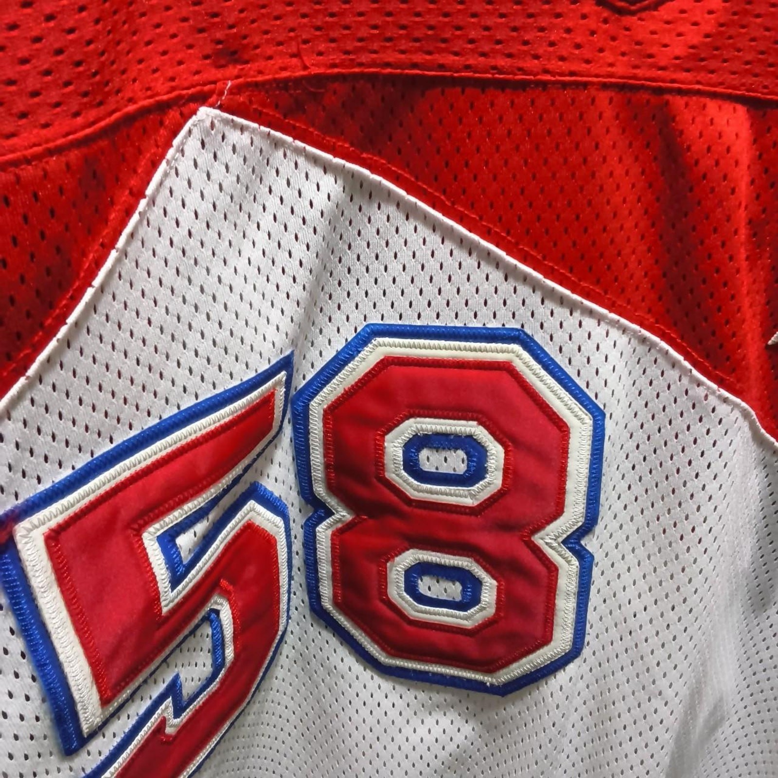 90s nfl VTG Pro Bowl # 58 D.Thomas Jersey Size 54 gallery