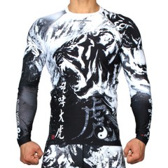 BTOPERFORM [FX-138K] Base layer Skin Compression Under Rash guard Tight BJJ MMA