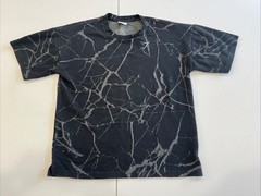 Gymshark Essential T Shirt Black Grey Marble Classic Logo Athleisure Men’s XS