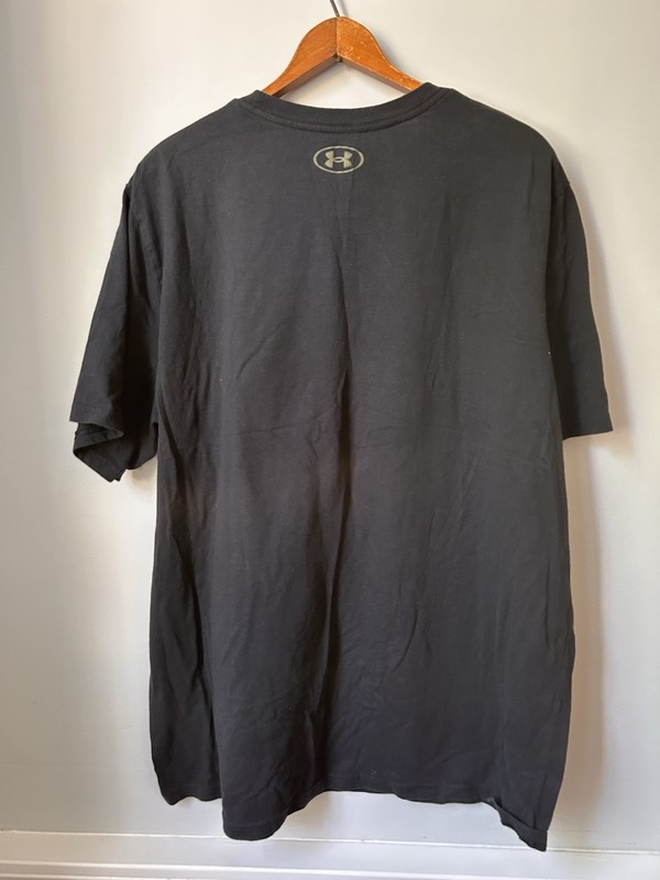 Under Armour Mens 2XL Freedom Big Flag Logo Lockup T-shirt Graphic Short Sleeve gallery