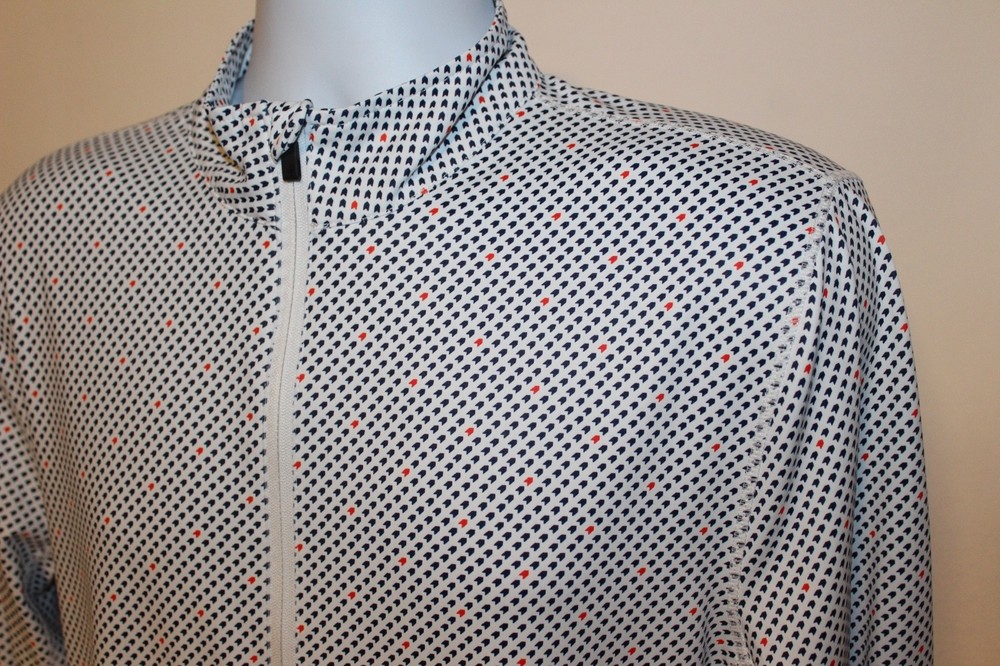 1764 Golf Performance 1/4 Zip Pullover Shirt Men's Size Small Geometric Arrows