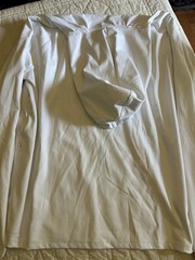 Puma White Long-Sleeve Hooded Shirt