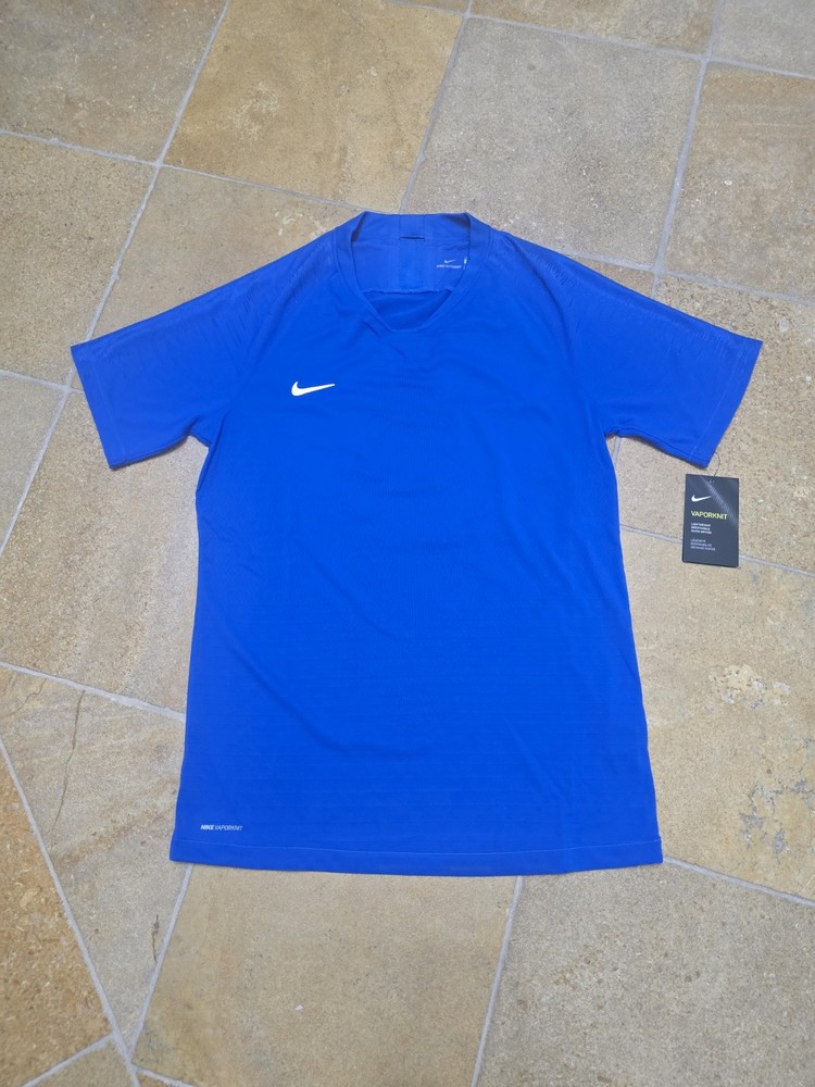 Nike Vaporknit II Soccer Shirt Jersey Game Royal Blue Men Small AQ2674-480 $70