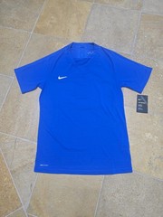 Nike Vaporknit II Soccer Shirt Jersey Game Royal Blue Men Small AQ2674-480 $70