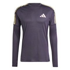 Adidas Adizero 2024 Pro Elite Long Sleeve Run Promo Shirt Aurora Size Small