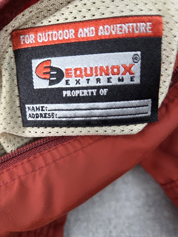 Equinox Extreme Outdoor Adventure Hiking Shirt Mens L Active Outdoor Vented Rust gallery