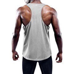 Running Tank Top Men Summer Sport Gym Vest Quick Dry Training Tanktop Workout