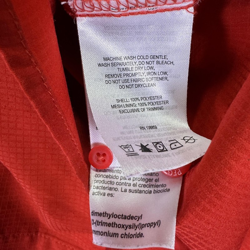 Columbia Shirt Mens XL Red PFG Omni-Shade Short Sleeve Champions Golf Club gallery