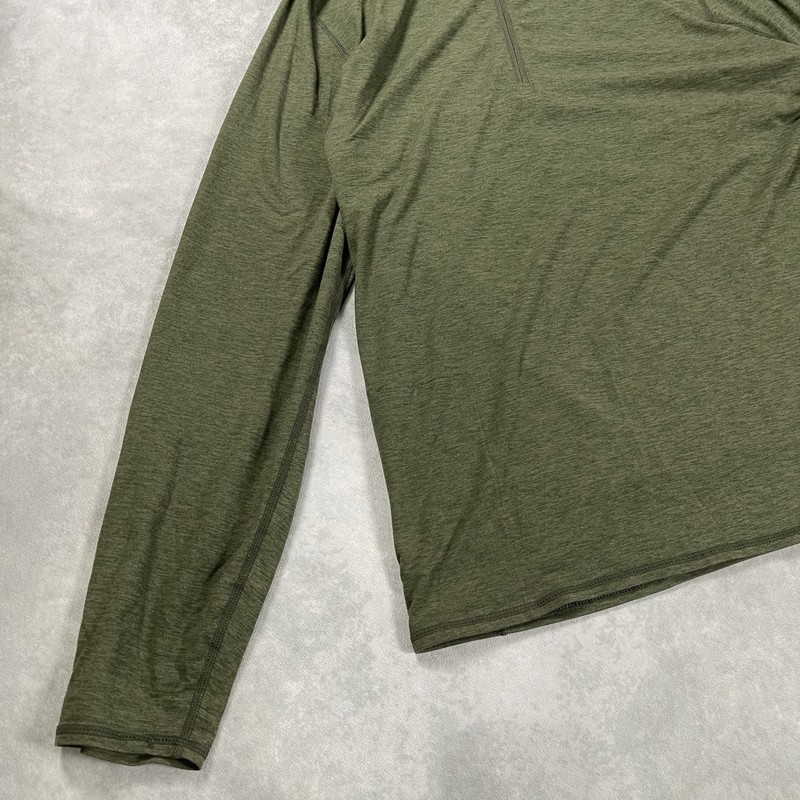 Vuori Pullover Mens L Green Ease Performance Half Zip 2.0 Training V221 Stretch gallery