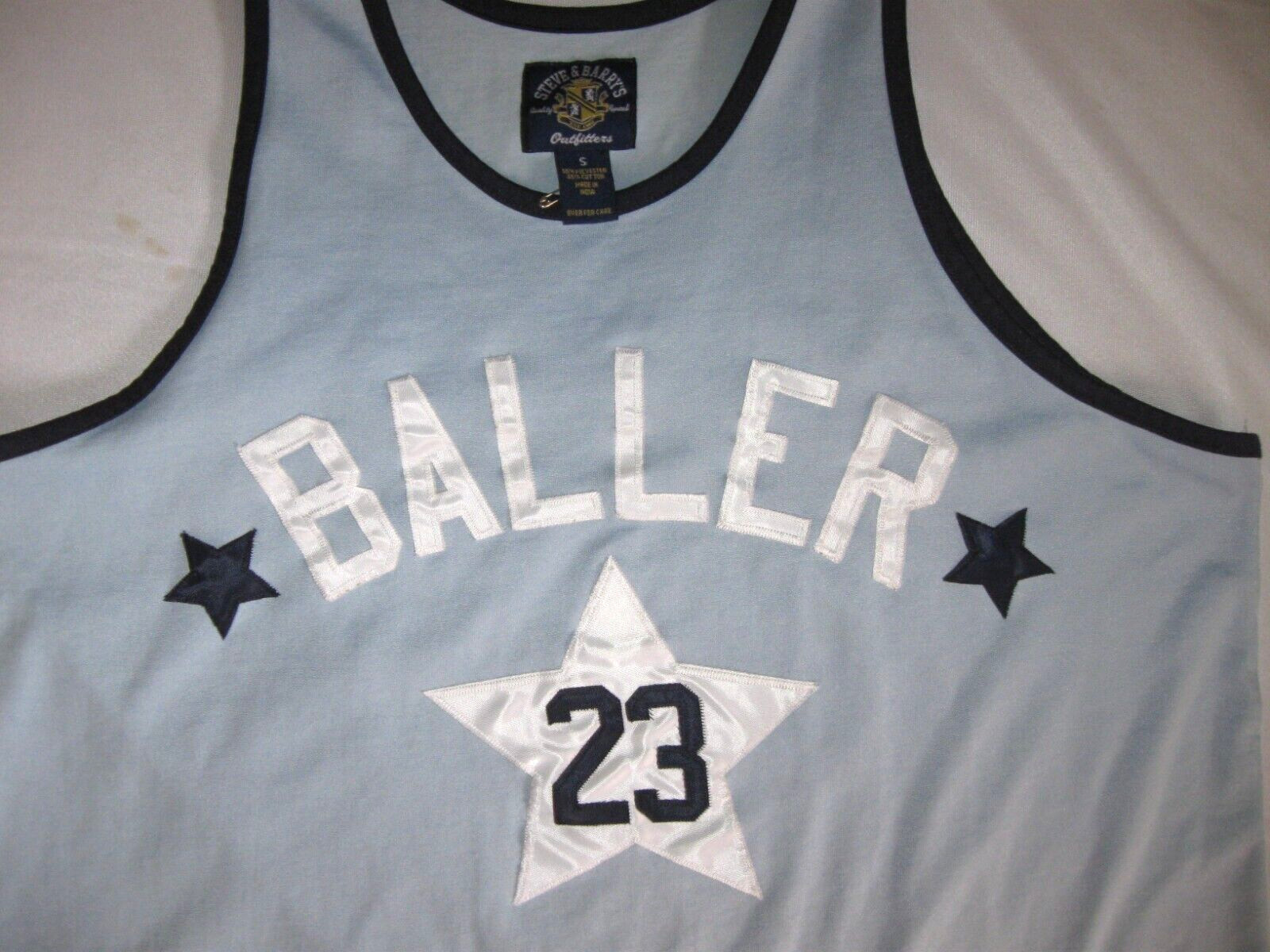 STEVE & BARRY'S vintage 23 BALLER Jersey Tank Top Men's Small MJ RARE BASKETBALL gallery