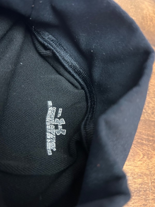Under Armour ColdGear compression mock neck long-sleeve shirt in black Men’s XXL gallery