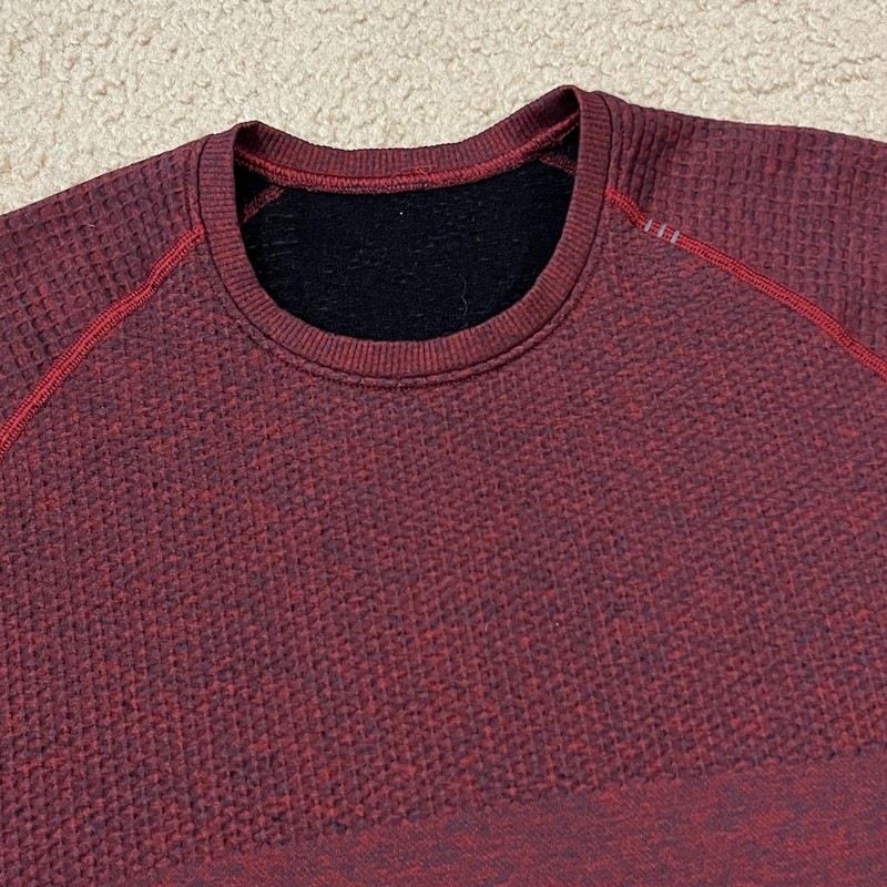 Lululemon Engineered Warmth Long Sleeve Red Size Medium gallery