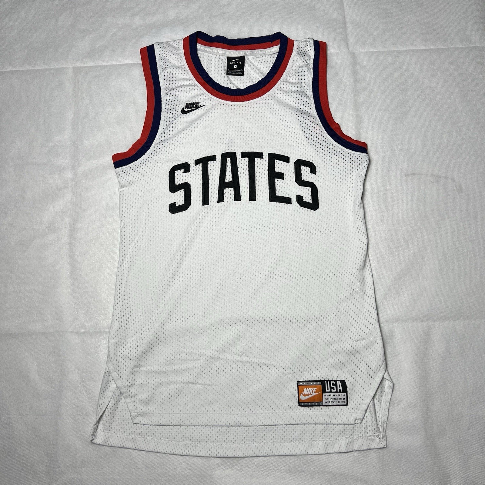 Nike U.S.A. Dri-Fit Basketball Jersey Men's Size Small gallery