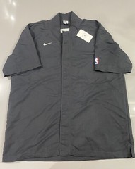 NEW RARE! Nike x Fear of God NBA Black Warmup Shirt Jacket Large CU4686-010
