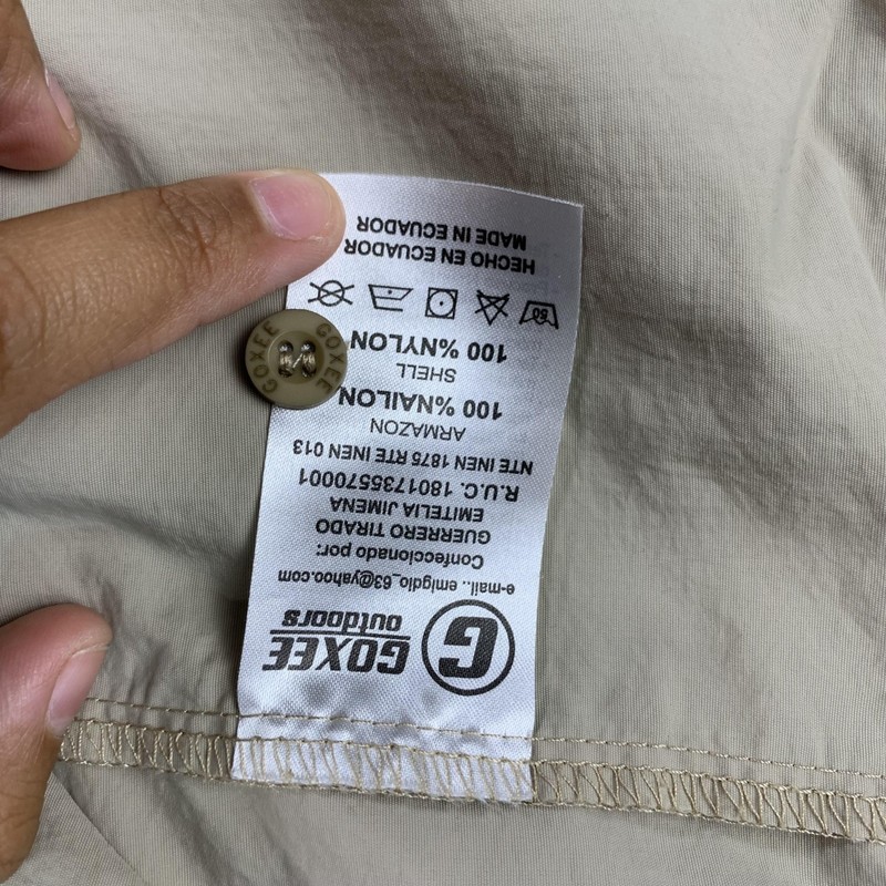 National Geographic Endeavour II Shirt Mens L Beige Long Sleeve Vented Fishing gallery
