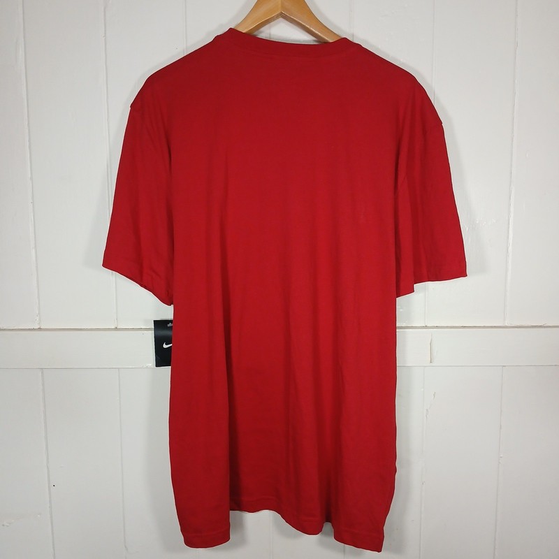 Nike Dri-FIT T-Shirt Mens XXL Red Short Sleeve Performance Active 520946-648 gallery