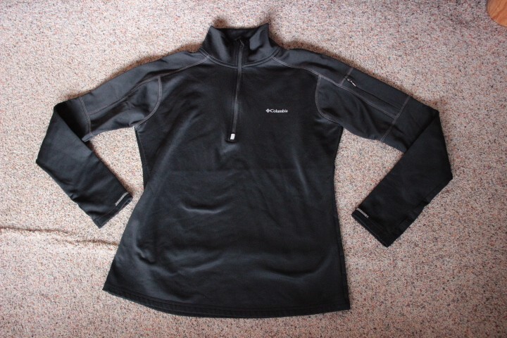 Columbia Tech Fleece 1/2 Zip Turtleneck Baselayer Men's Sz. M