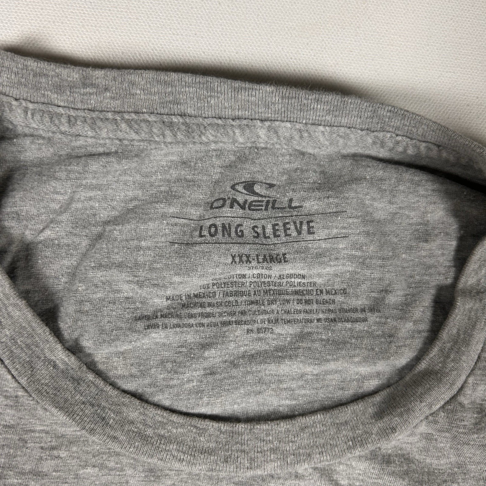 O Neil Mens Sz 3XL Gray Surf Wear T Shirt Long Sleeve gallery