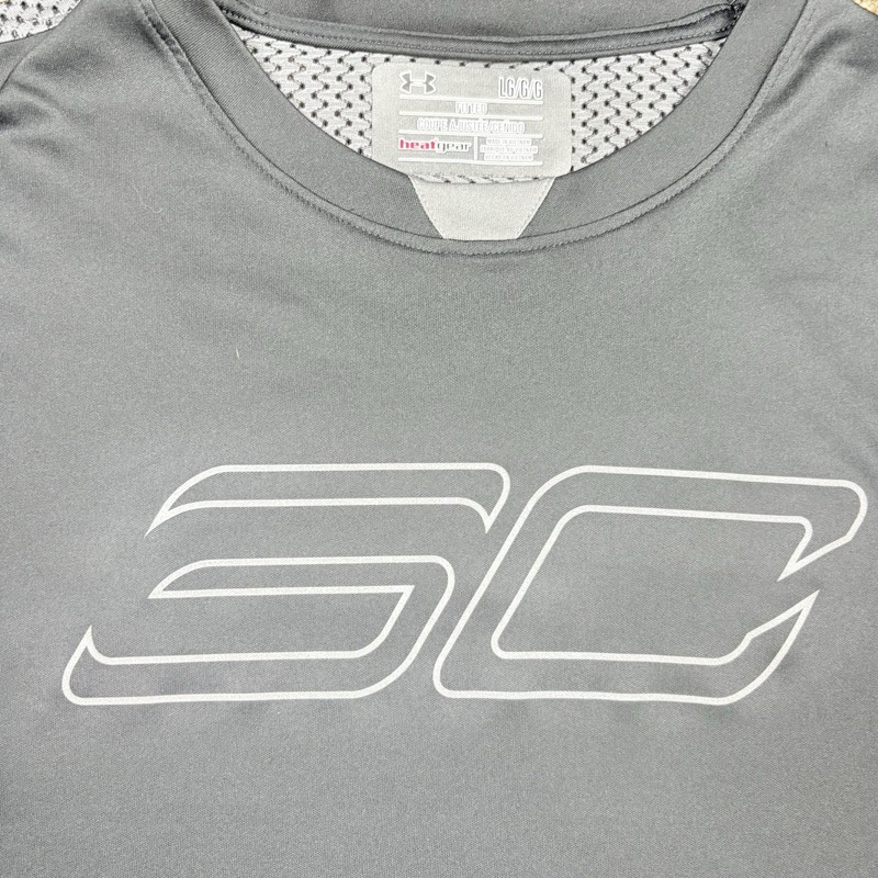 Under Armour SC30 Stephen Curry HeatGear Long Sleeve Shirt Mens Large Gray gallery