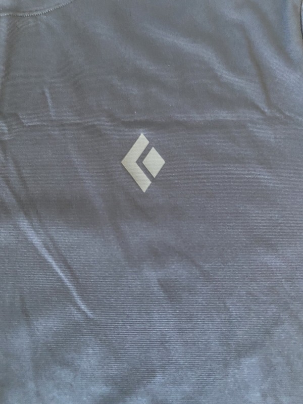 Black Diamond Genesis Tech T Shirt Tee Men's Small Carbon NWT Run Hike Climb gallery