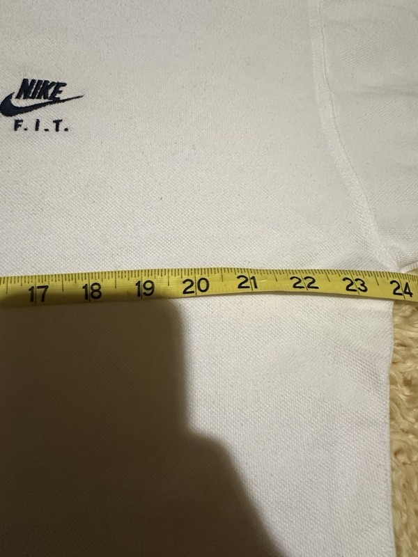 Nike Andre Agassi Wimbledon 1995 Challenge Court Tennis Wht Traditional Lg Polo gallery