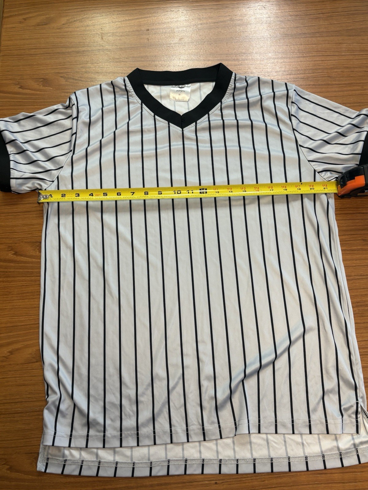 Gray And Black Referee Shirt gallery