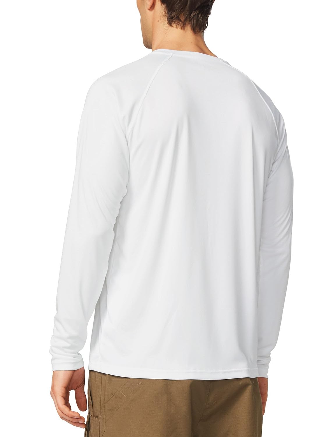 Men's Sun Protection Shirts UV SPF T-Shirts UPF 50+ Long Sleeve Rash Guard Fi... gallery